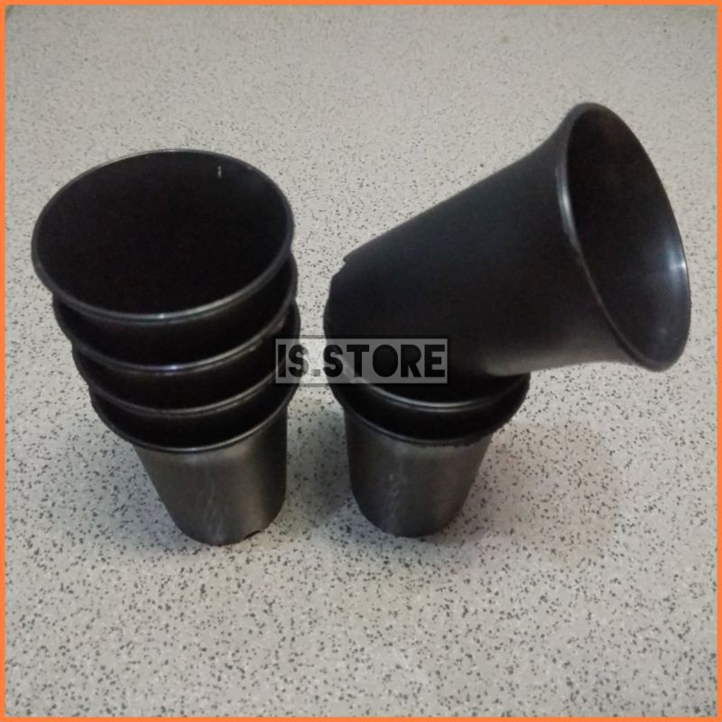 Pot Sanse NKT 5 cm Hitam / Pot Kaktus / Pot Mini