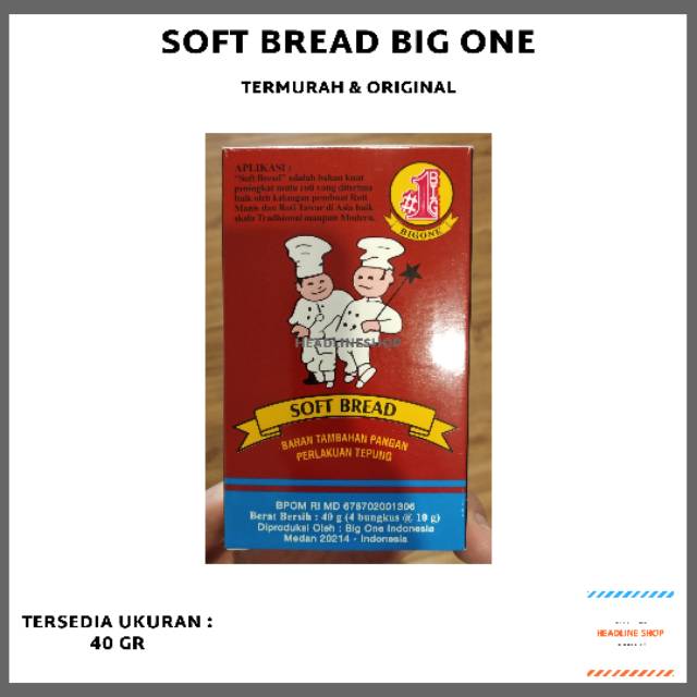 

Soft Bread Big One Original 40 gr