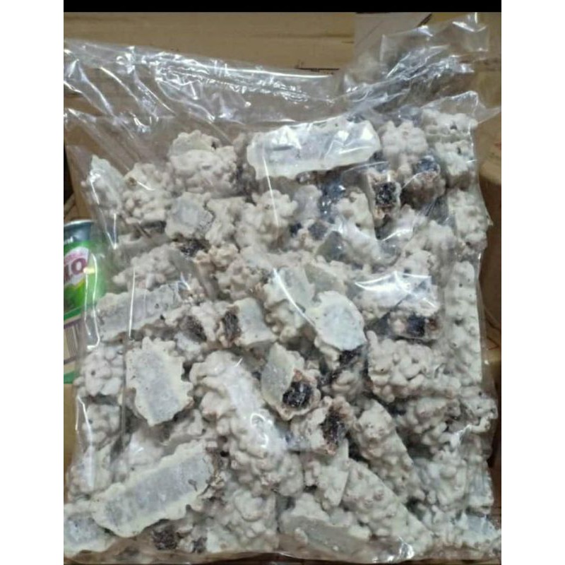 satu kilo patahan coklat TOP putih dan TOP coklat LIKE BENG BENG ENAK bangett