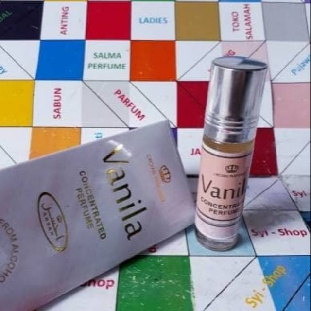 Parfum Vanila By Ahsan Roll On Non Alkohol 6ml
