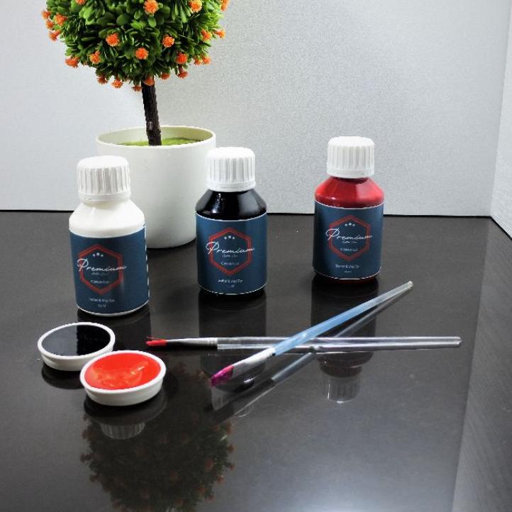 CAT KULIT OILBASE PREMIUM GLOSSY UNTUK SEPATU TAS DAN JAKET DLL