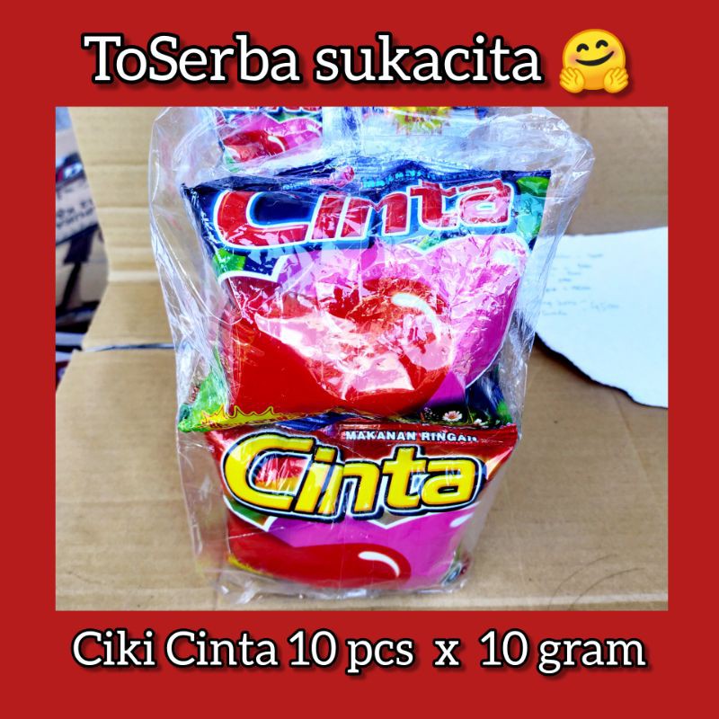 

Ciki Cinta . 10 pcs x 10 gram