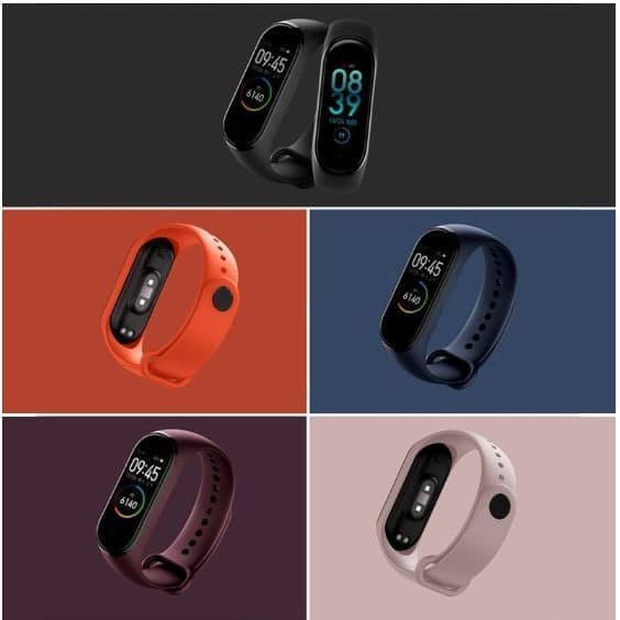 Strap Xiaomi Mi band 5/6 Polos untuk miband