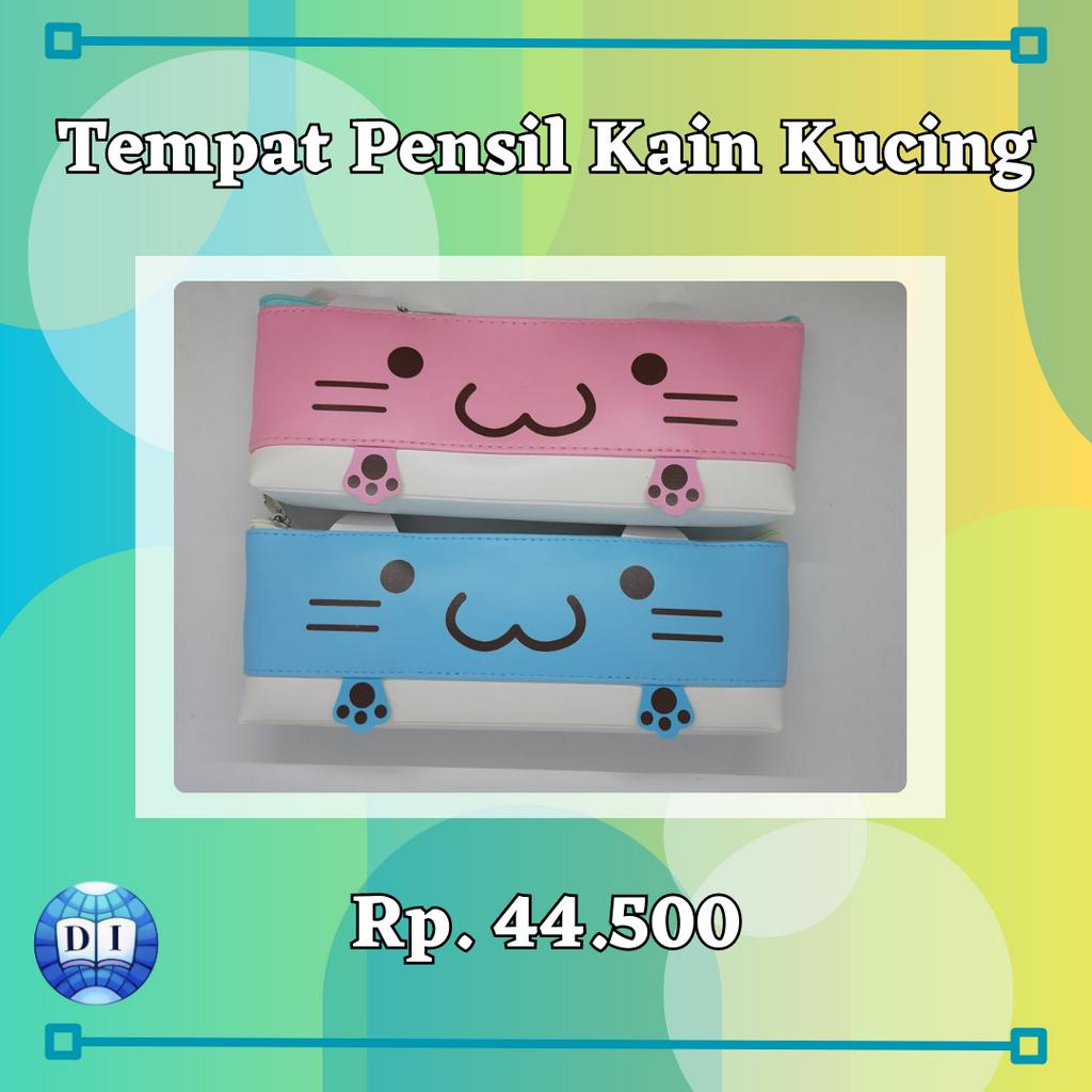 

[ TEMPAT PENSIL KAIN BENTUK KUCING ] TEMPAT PENSIL ANAK | TEMPAT PENSIL LUCU | TEMPAT PENSIL AESTHETIC