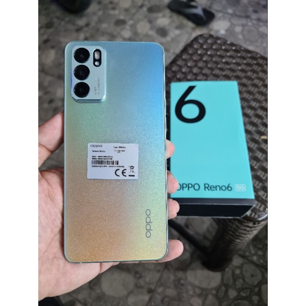 oppo reno 6 5G 8/128GB seken mulus