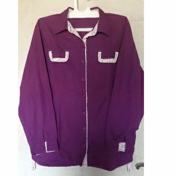 Kemeja Ungu (Preloved)