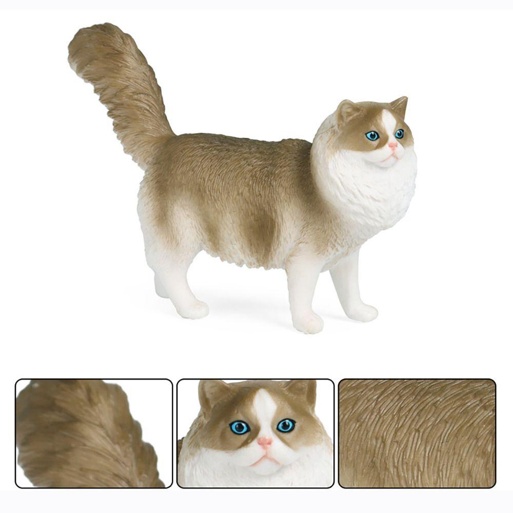 R-flower Mainan Edukasi Boneka Ragdoll Seperti Asli Untuk Anak Perempuan / Laki-Laki
