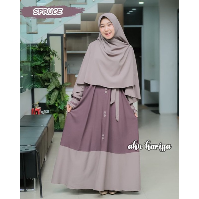 GAMIS SYARI KAIRA SET HIJAB ORI AKU KARISSA