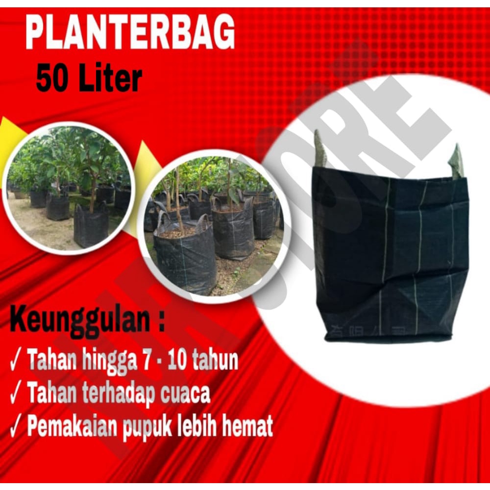 Planter bag 50 liter pot tanaman