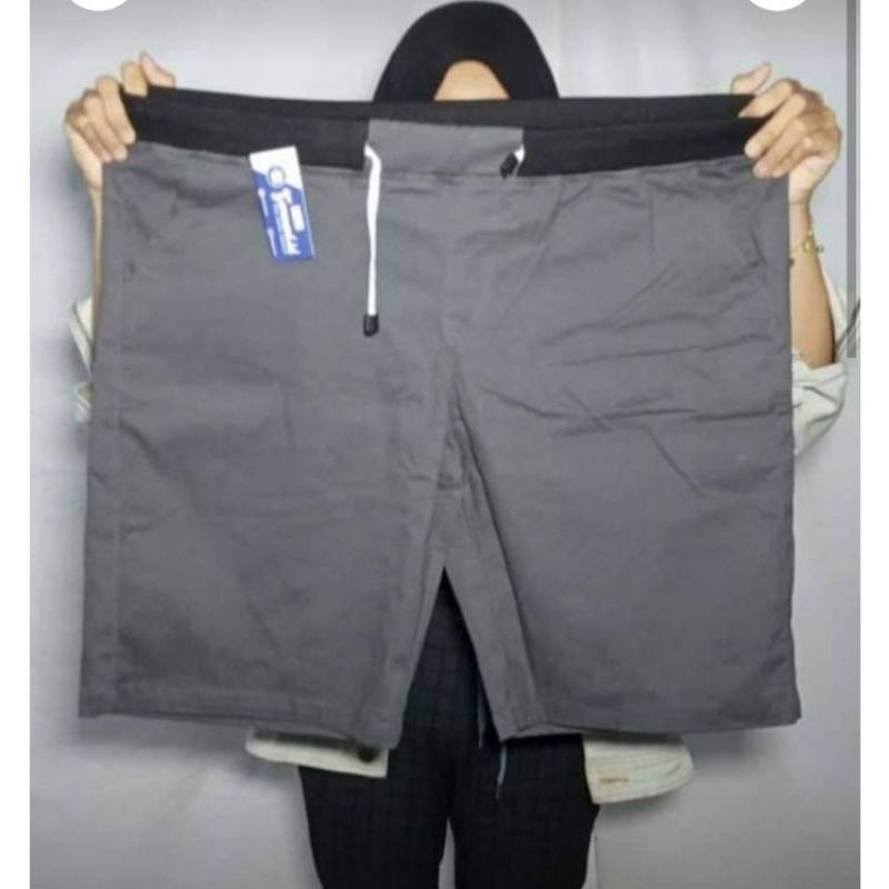 (COD) CELANA PENDEK CHINOS JUMBO &amp; SUPER JUMBO (XXL, XXXL, XXXXL) CELANA BESAR BADAN BESAR