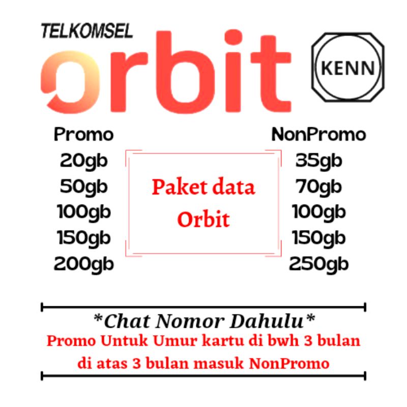 paket kuota orbit | telkomsel orbit
