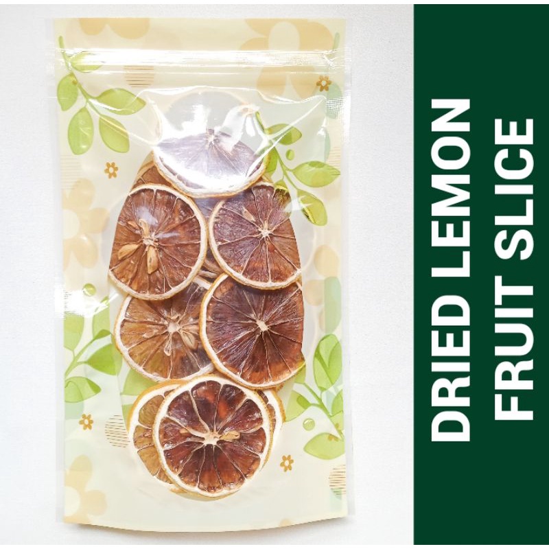 Dried Lemon Slice / Buah Lemon Kering Iris - 50 Gram