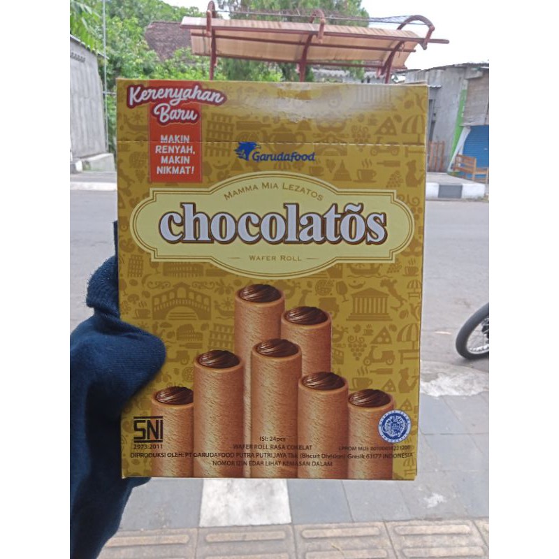 

Chocolatos Wafer Roll