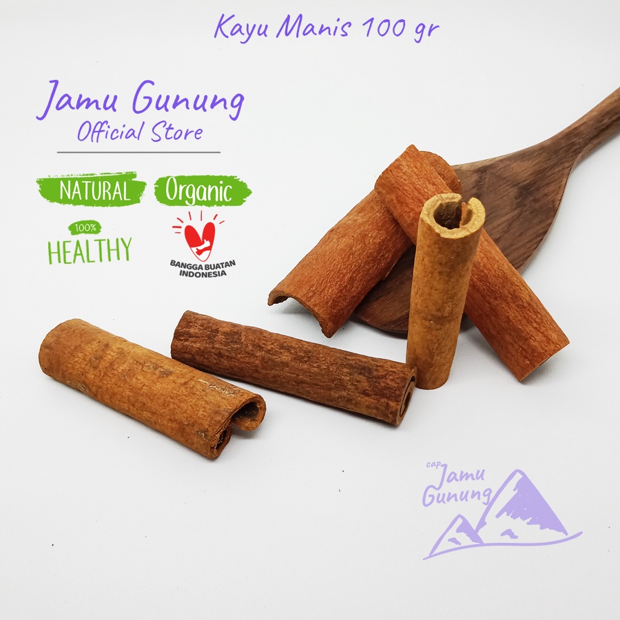 

Kayu Manis 100gr atau Cinnamon Stick Tebal - Grade A
