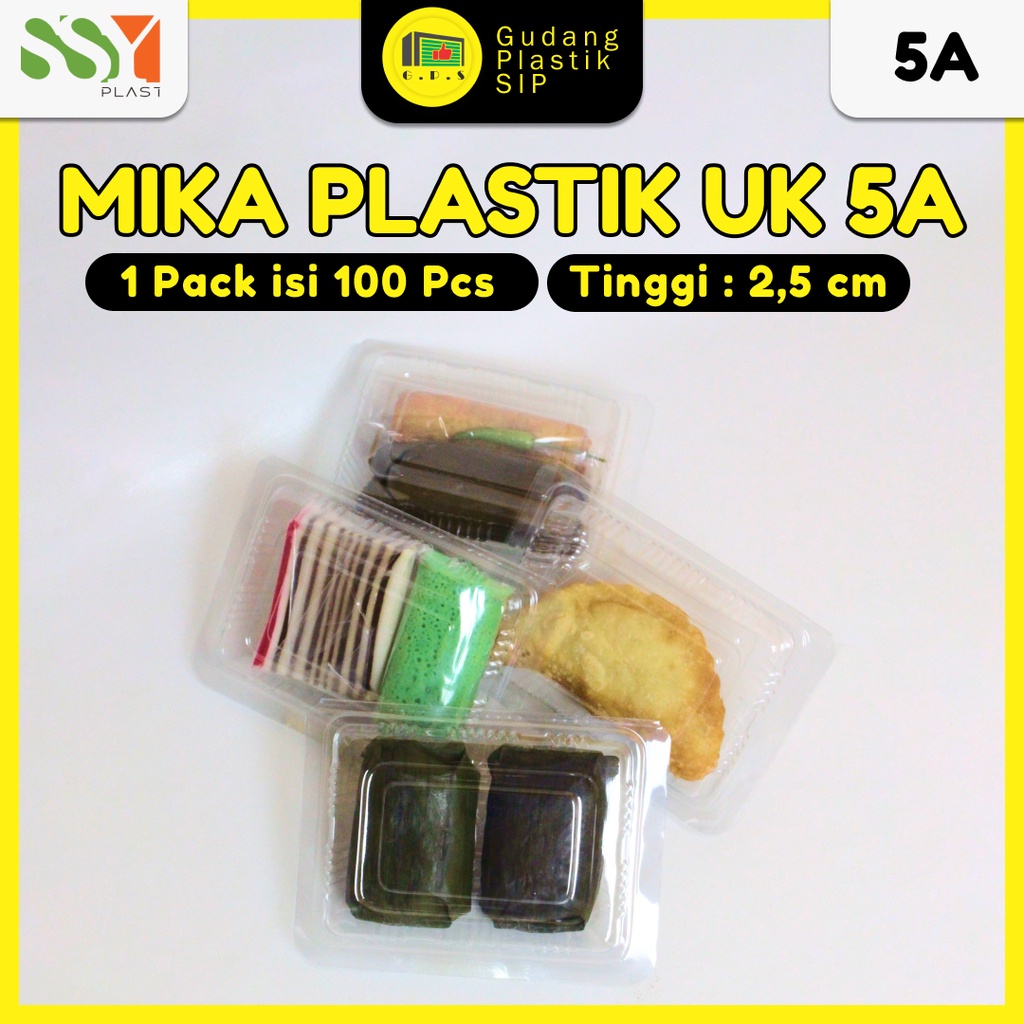 Mika Kue UK 5A Bening isi 100 / Food Grade