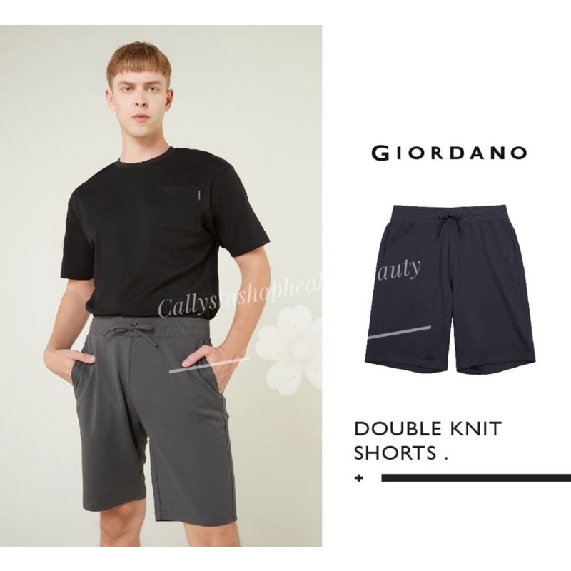 Giordano Double Knit Short Celana Pendek Pria