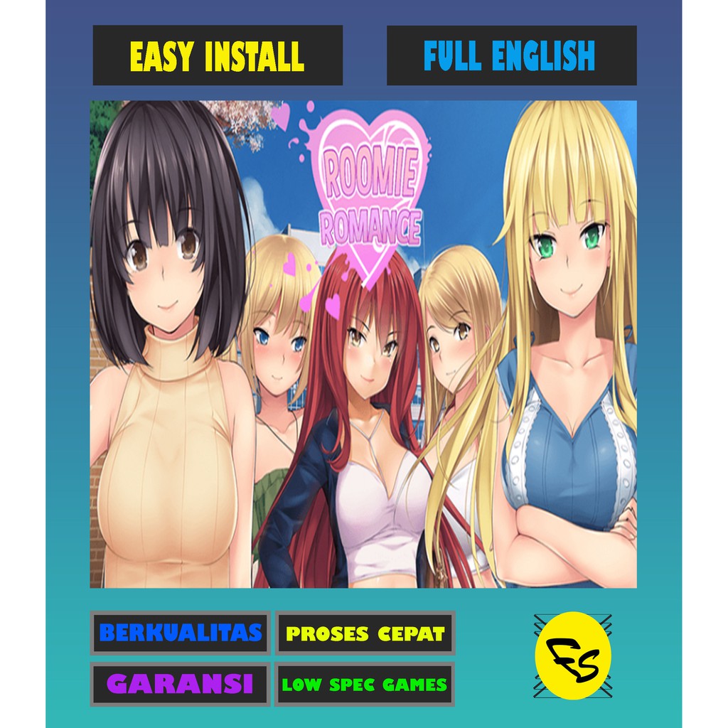 Game PC Roomie Romance Game Visual Novel