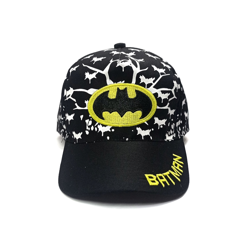 Topi Anak  Baseball Logo BATMAN Bordir Terbaru