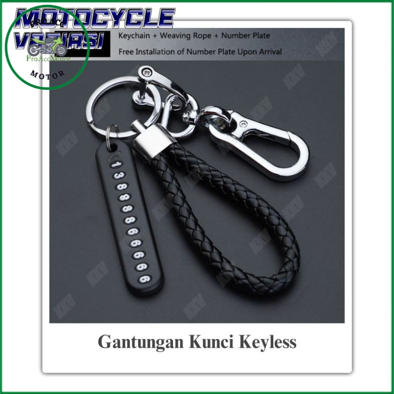 [COD] Gantungan Kunci Remote Keyless FAZZIO Nmax Xmax Aerox Lexi Adv Pcx Vario Beat GSX Ninja R15 dll