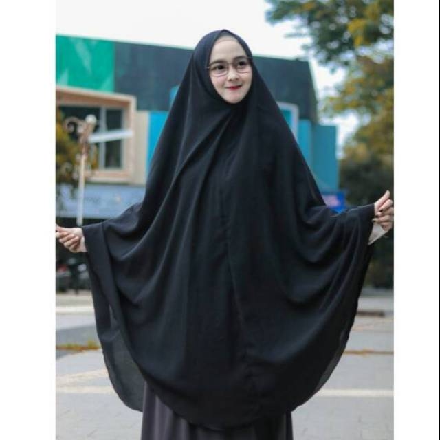 HIJAB KHIMAR JUMBO XXL NON PET /TANPA PET
