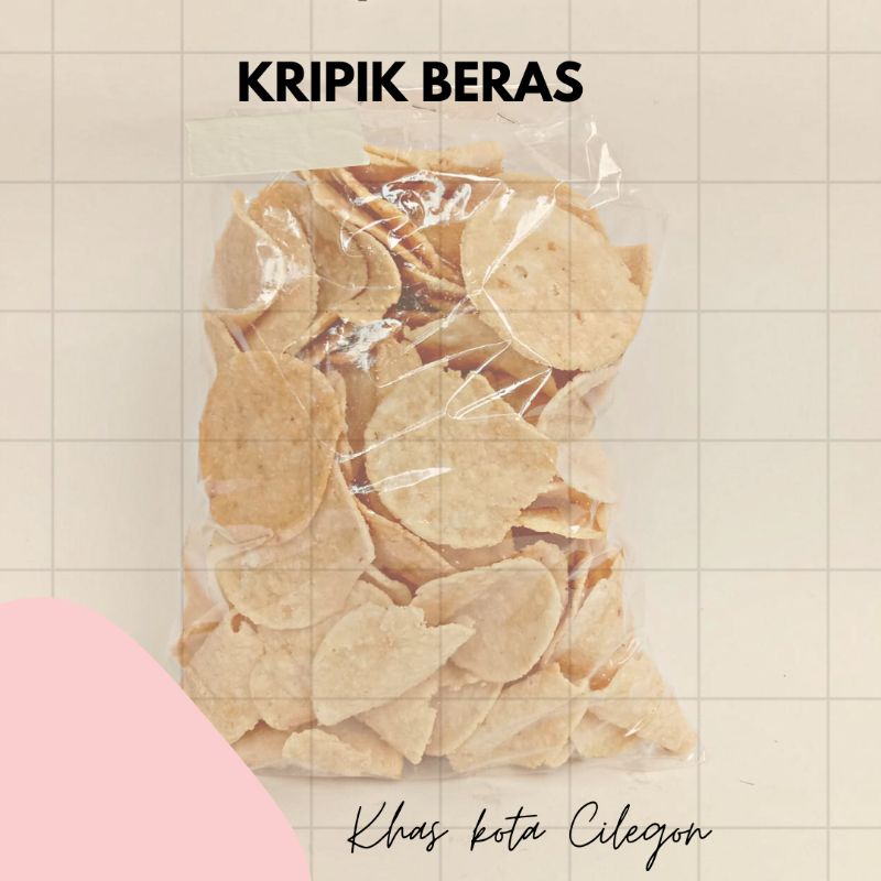 KRIPIK BERAS/GEGETAS KHAS KOTA CILEGON HEADMADE ENAK DAN GURIH