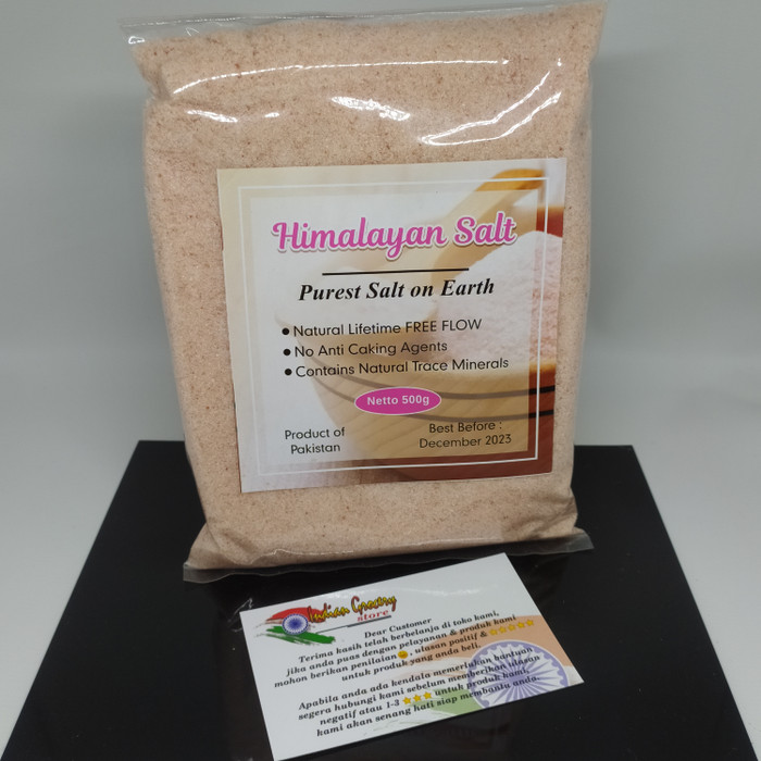 

RB HIMALAYA SALT / GARAM PINK 500GRAM
