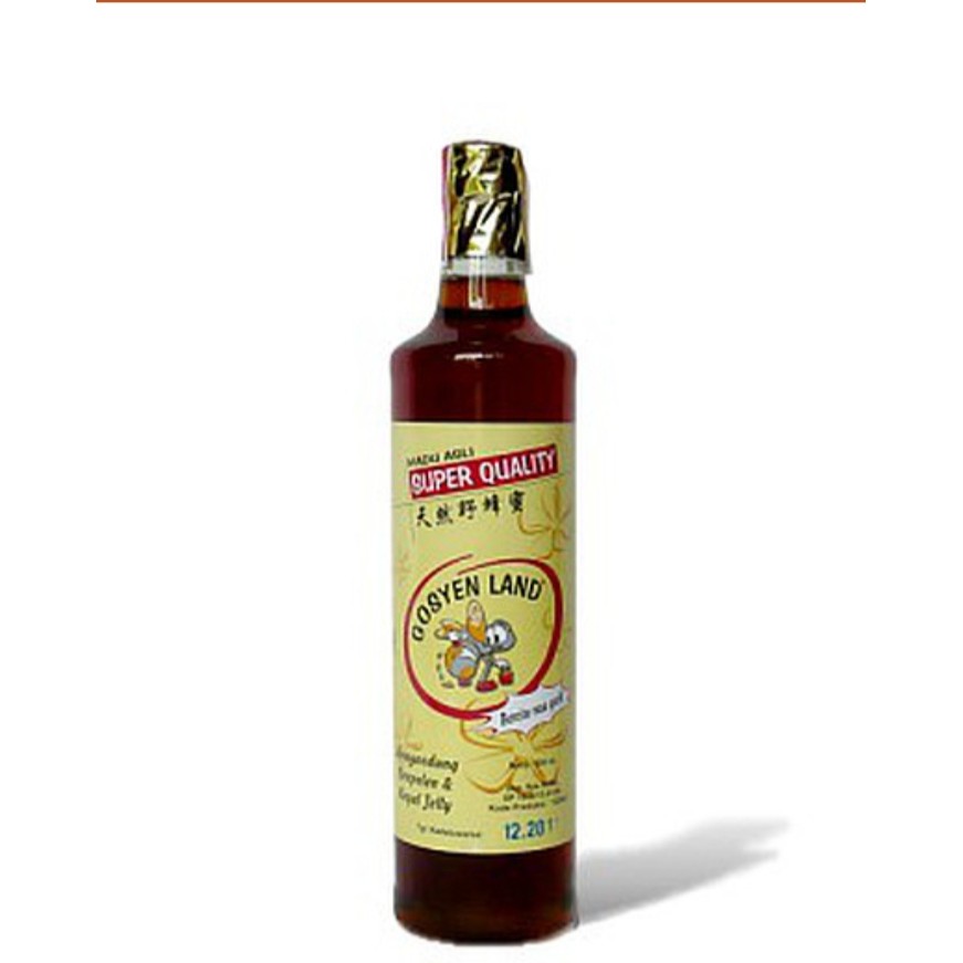 

Madu Gosyen Land - Madu Super 1000 gram (650 ml)- Madu Hutan Lebah -Madu Murni - Madu