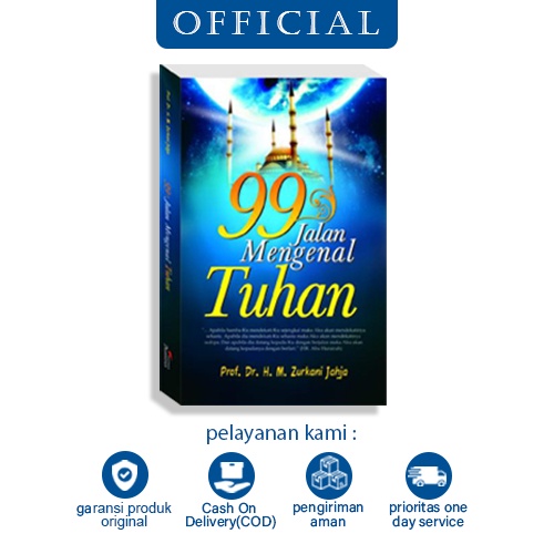 Buku 99 Jalan Mengenal Tuhan Prof. Dr. HM. Zurkani Jahja Pustaka Pesantren