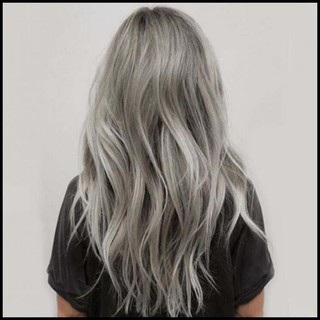 Promo Cat  Rambut Warna  Light  Grey  Ash Grey  Permanent 