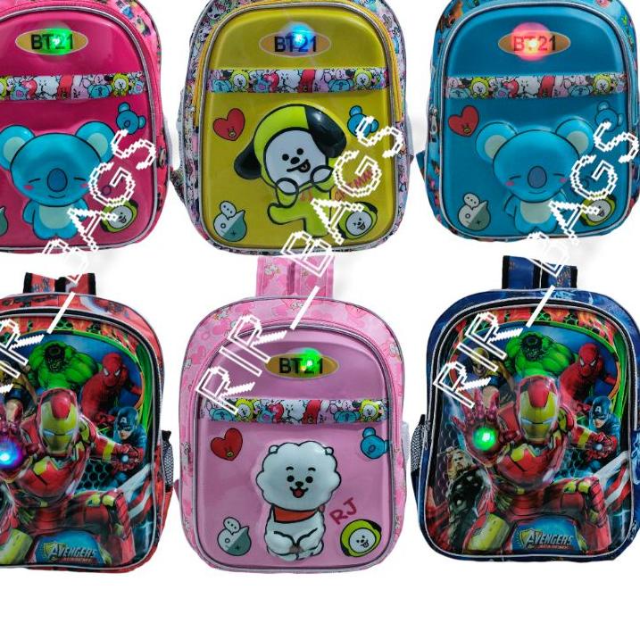 Paling Diminati.. Tas bts tk/SD/Tas anak bts/tas sekolah anak bts/tas anak perempuan bts/tas anak mu