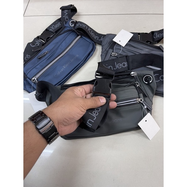 Waistbag CK Jeans WATERPROOF / Tas Pinggang Tas Selempang