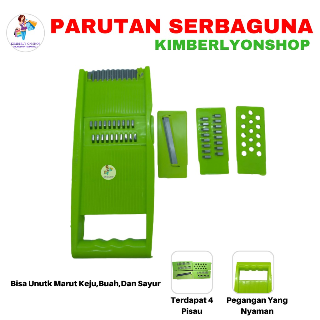 Kimberlyonshop Parutan Serbaguna / Buah bahan plastik