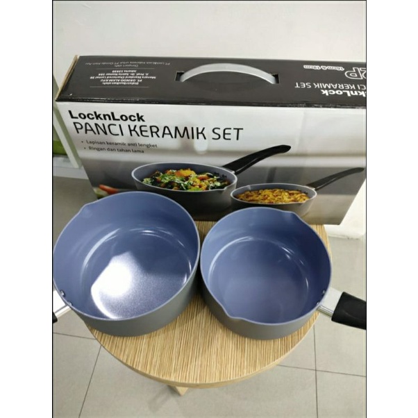 Panci keramik Set LocknLock