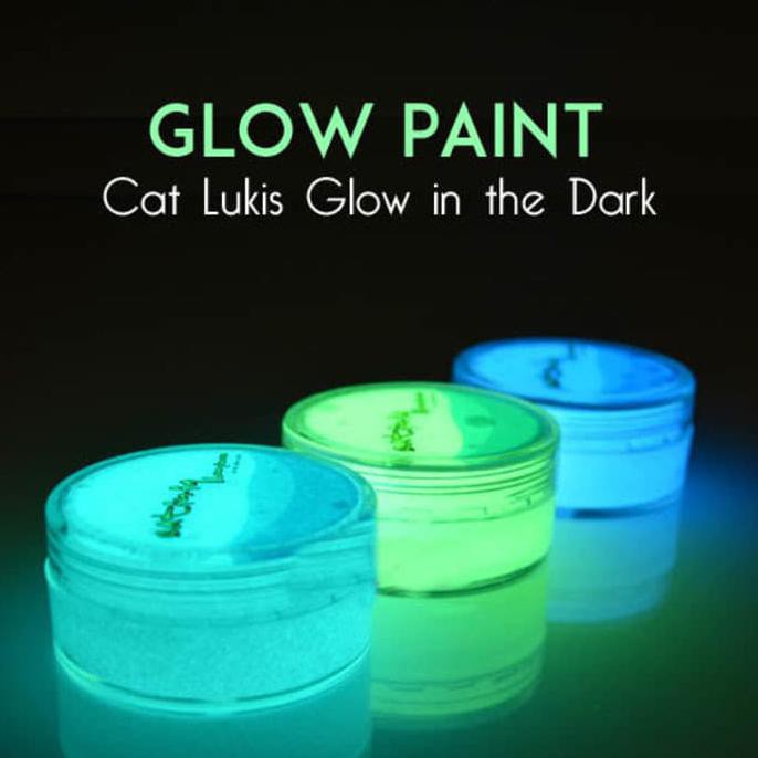 

HOT SALE Satiniq GLOW in the dark paint - Cat Fosfor Lukis - Water Based 13GR