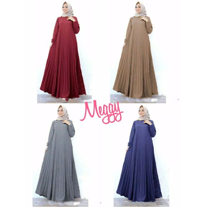 MAXI CATRICE JUMBO / MAXI DRESS PLISKET SIZE XXL SALEE !!!