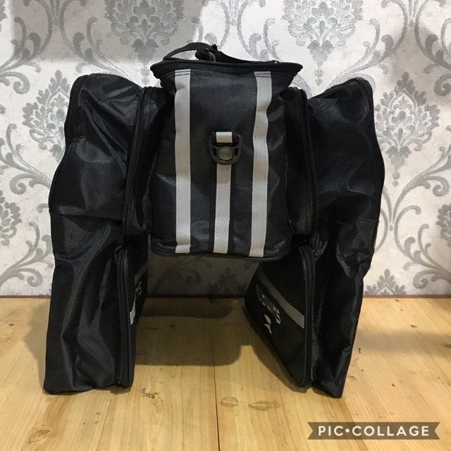 Tas Touring Sepeda By Shimano Lokal