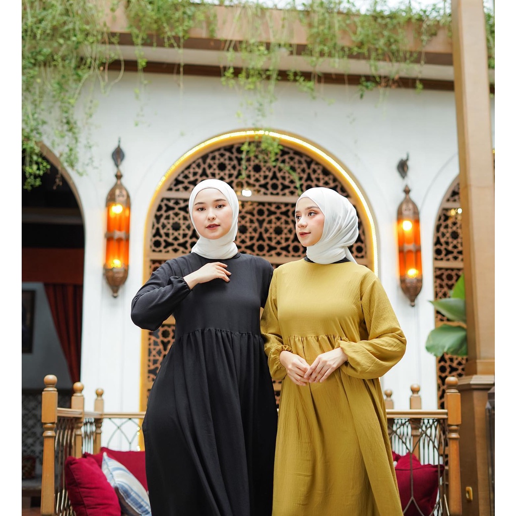 AMANI DRESS - DRESS MUSLIM - EID SERIES - PAKAIAN WANITA