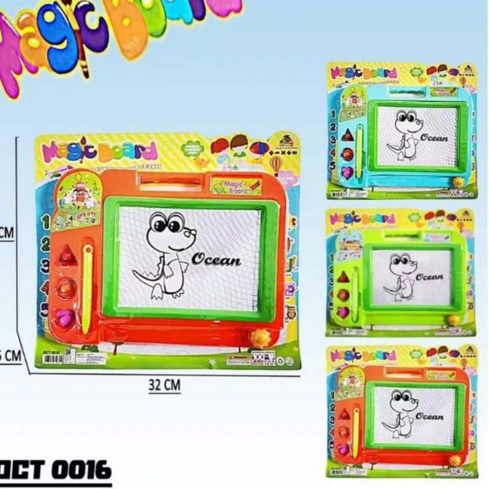 

Mainan Papan Tulis OCT 0016 - DRAWING MAGIC BOARD 0016 ~