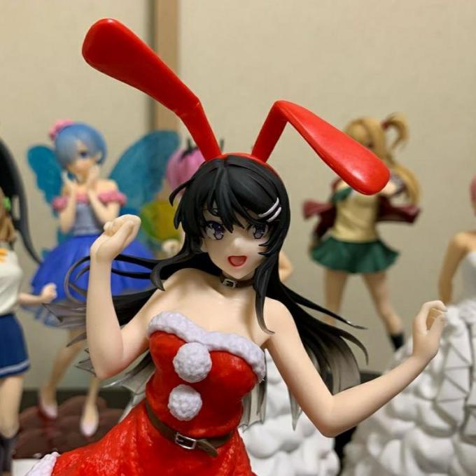 Action Figure Sakurajima Mai Bunny Red Syakilaputri222