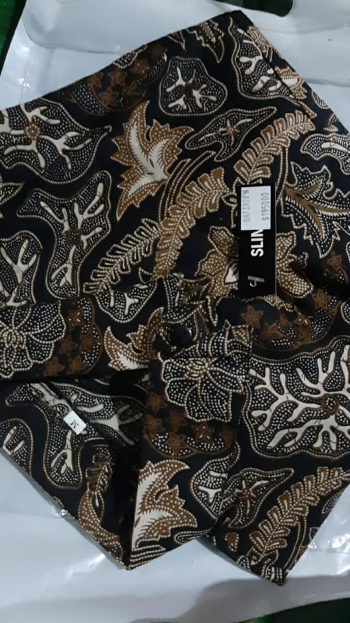 Baju Batik Pria Regulerfit Lapis Furing Halus Modern Lengan Panjang Sy4 Bi [premium Quality]