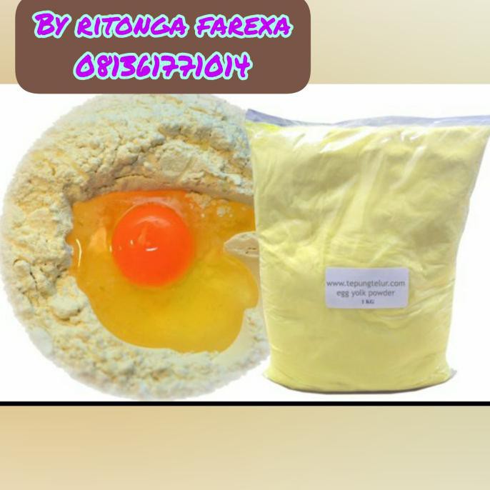 

TEPUNG KUNING TELUR / EGG YOLK POWDER 1KG