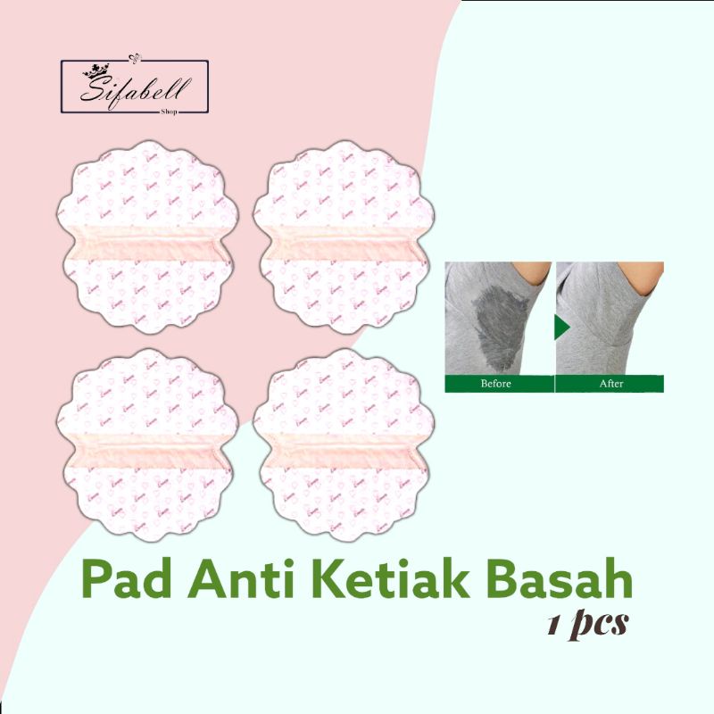 Armpit Underam Pad Penyerap Keringat Anti Ketiak Basah Anti Burket Penyerap Bau Ketek