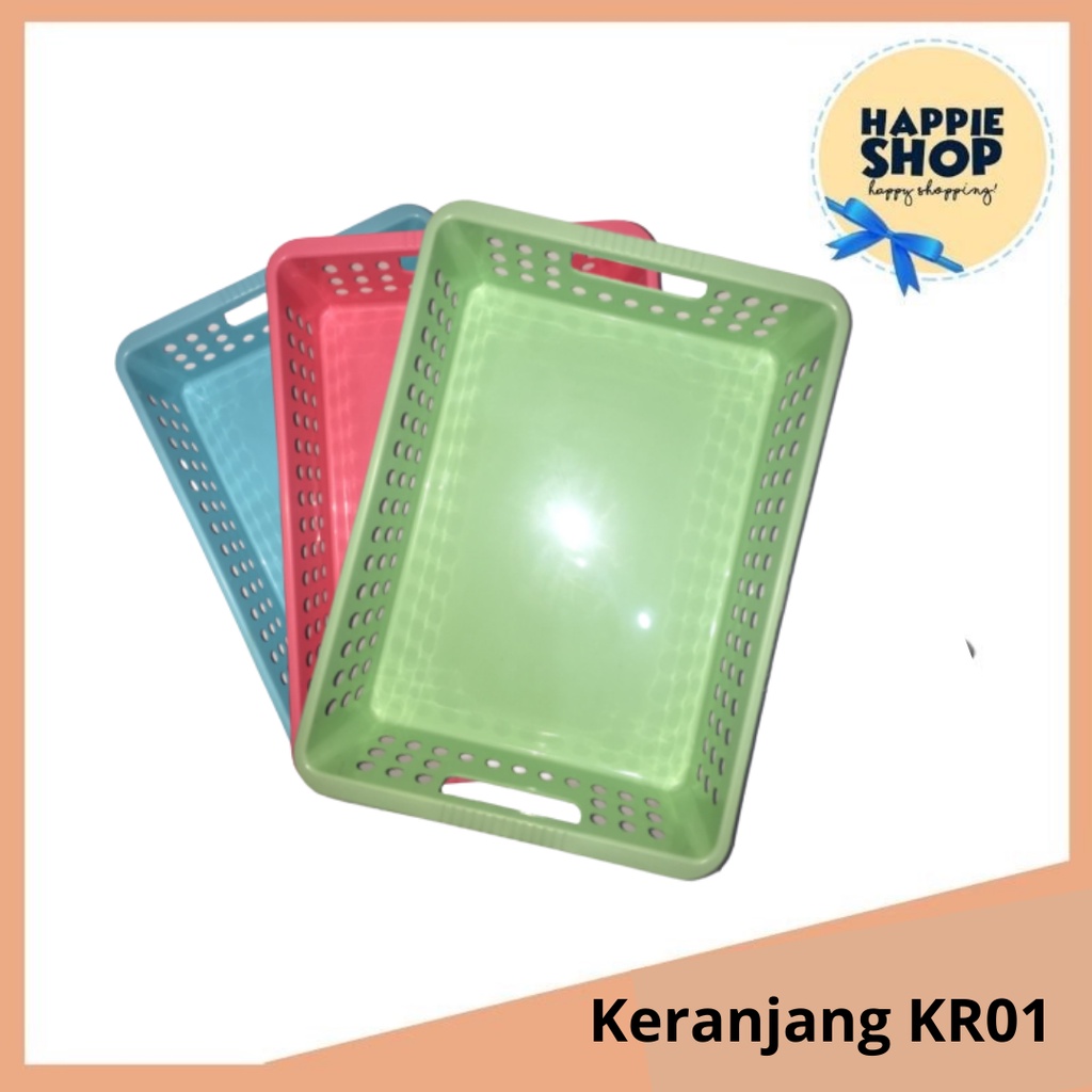 Keranjang Serbaguna Storage Desk Box KR01 Lebih Besar Tempat Kotak Penyimpanan Aksesoris Baju Mini Organizer Container Serbaguna