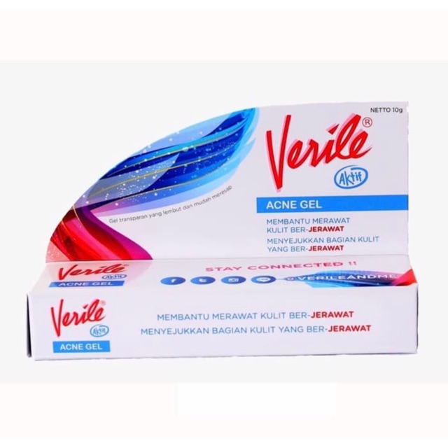 Verile acne gel 10 gram ( menyembuhkan jerawat )