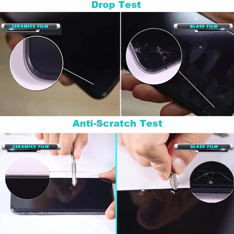 [RO ACC]  FILM CERAMIC TEMPERED GLASS FULL ANTI SHOCK INFINIX HOT8/HOT9/X650/X652/S5/HOT10/HOT10PLAY