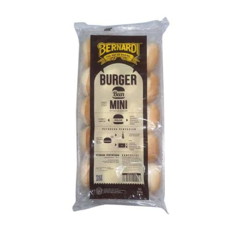 Roti Burger Sepaket daging Burger Bernardi/Hotdog/Vitalia