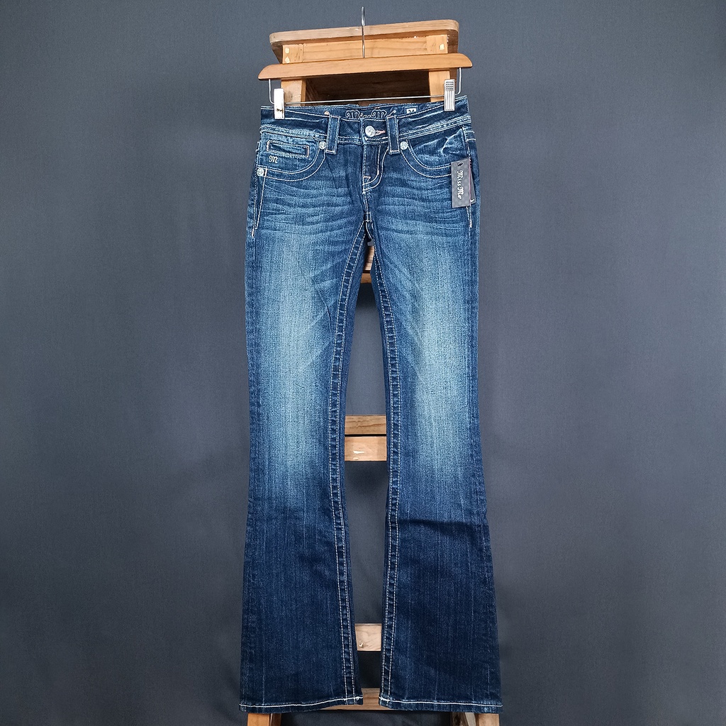 Miss Me JP-5494-B Denim Longpants Women | Celana Panjang Denim Wanita Miss Me