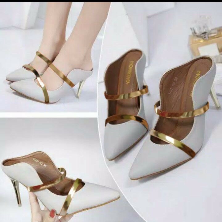 Bucherri Vicari Nude / Sepatu Wanita / High Heals XA148 SN265 - Hitam, 36 SANDAL HIGH HEELS ST15 HIT