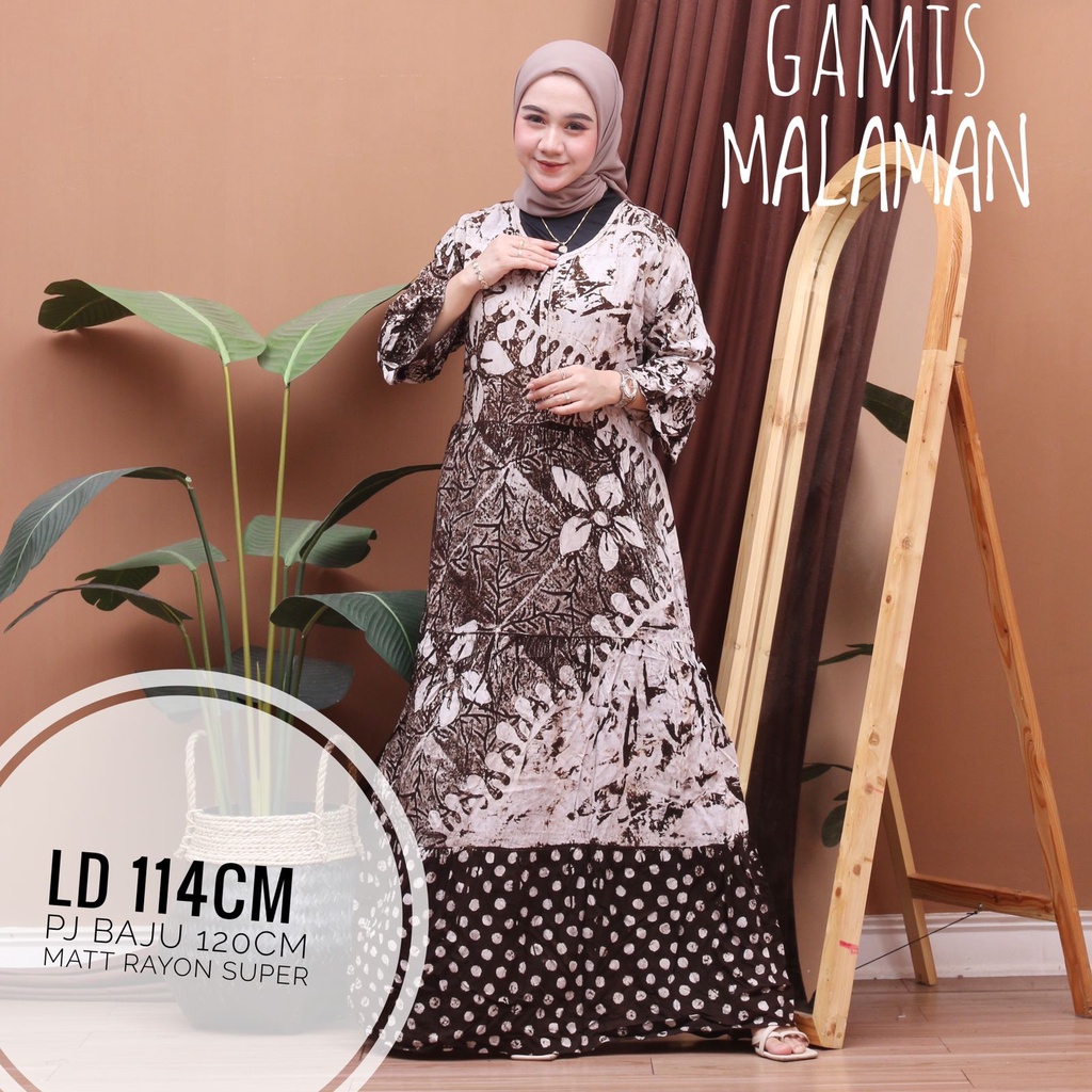 Gamis rayon madong gamis busui rayon malaman