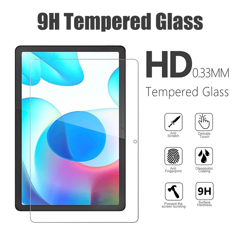 Pelindung Layar Tempered Glass HD 9H 10.95 &quot;(2022) RMP2107 RMP2108 Realme Pad 10.4&quot; (2021) RMP2103